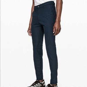 Gray Lululemon Commission pant slim warpstreme